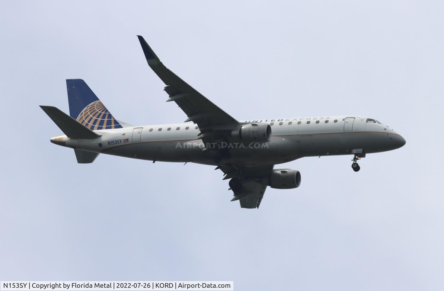 N153SY, 2016 Embraer 175LR (ERJ-170-200LR) C/N 17000553, ORD 2022