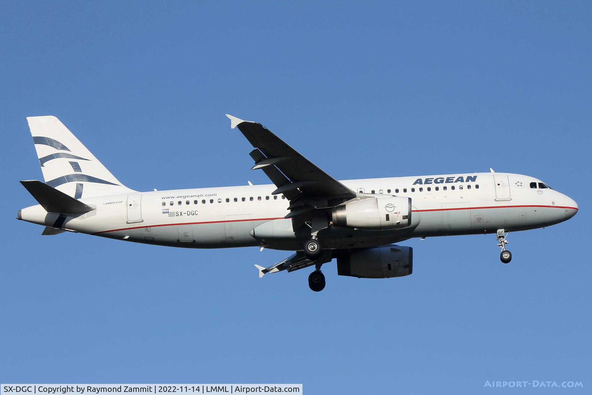 SX-DGC, 2009 Airbus A320-232 C/N 4094, A320 SX-DGC Aegean Airlines