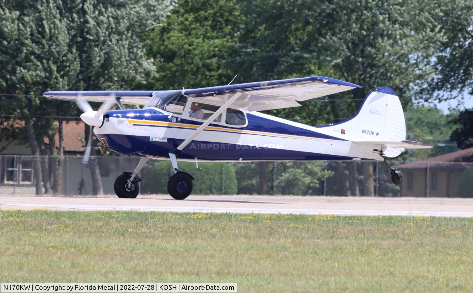 N170KW, 1955 Cessna 170B C/N 26712, OSH 2022