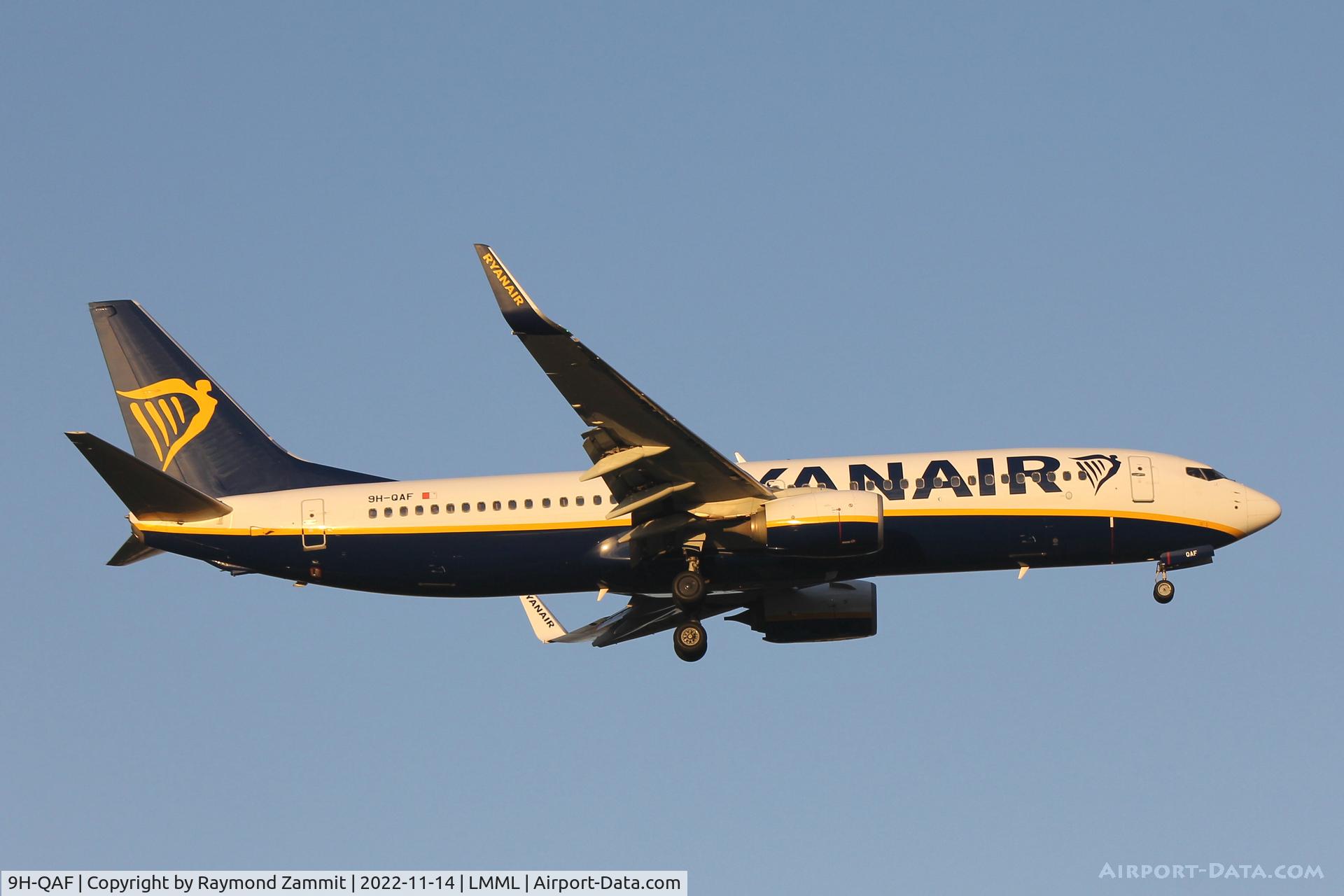 9H-QAF, 2018 Boeing 737-8AS C/N 44811, B737-800 9H-QAF Malta Air