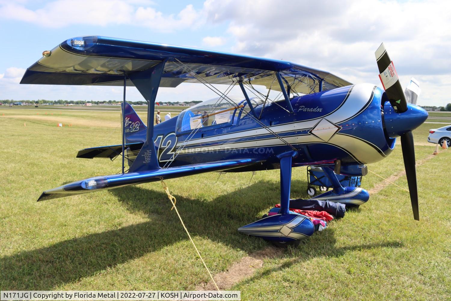 N171JG, 2016 Pitts Model 12 C/N JG-2, OSH 2022
