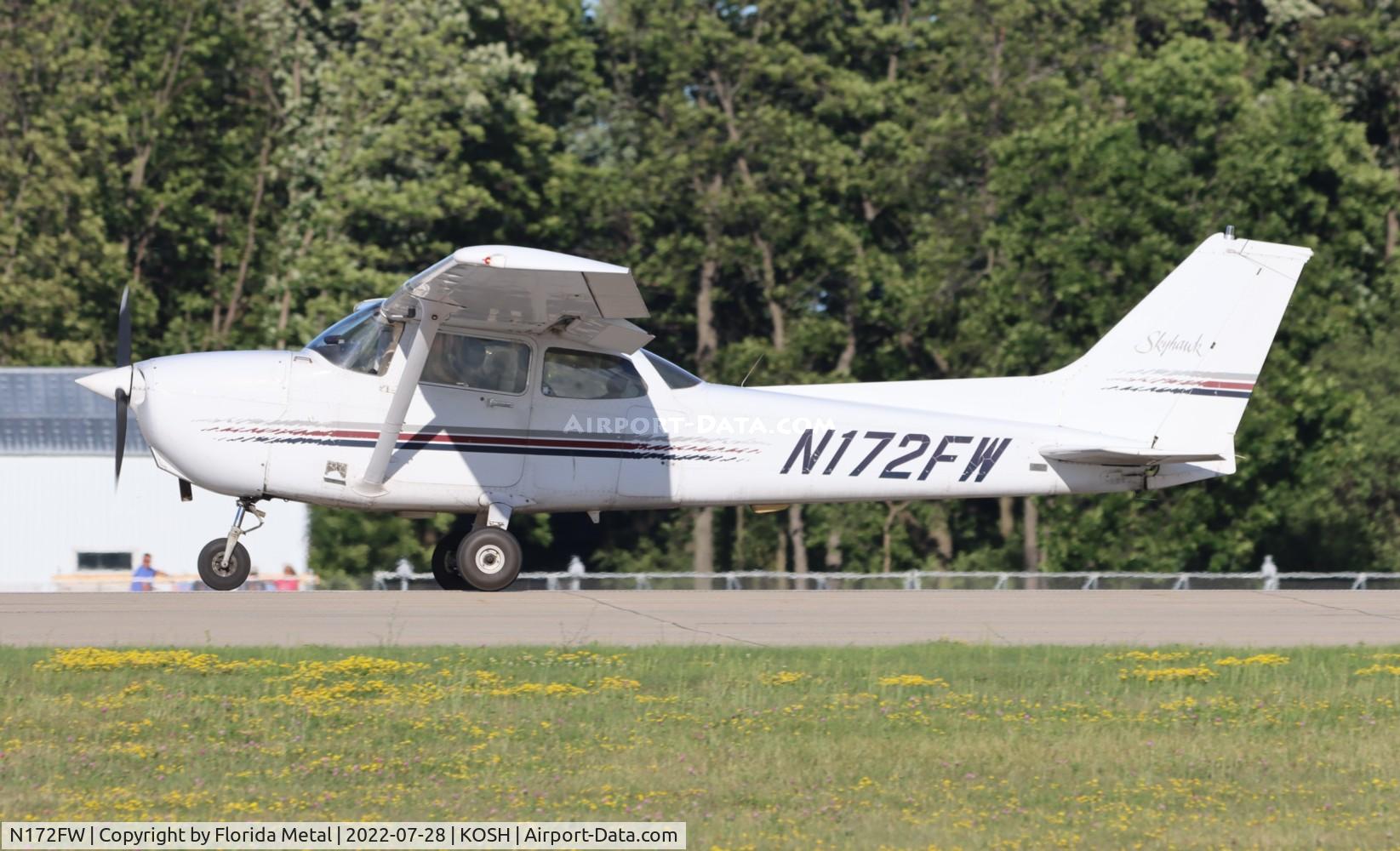 N172FW, 1997 Cessna 172R C/N 17280080, OSH 2022