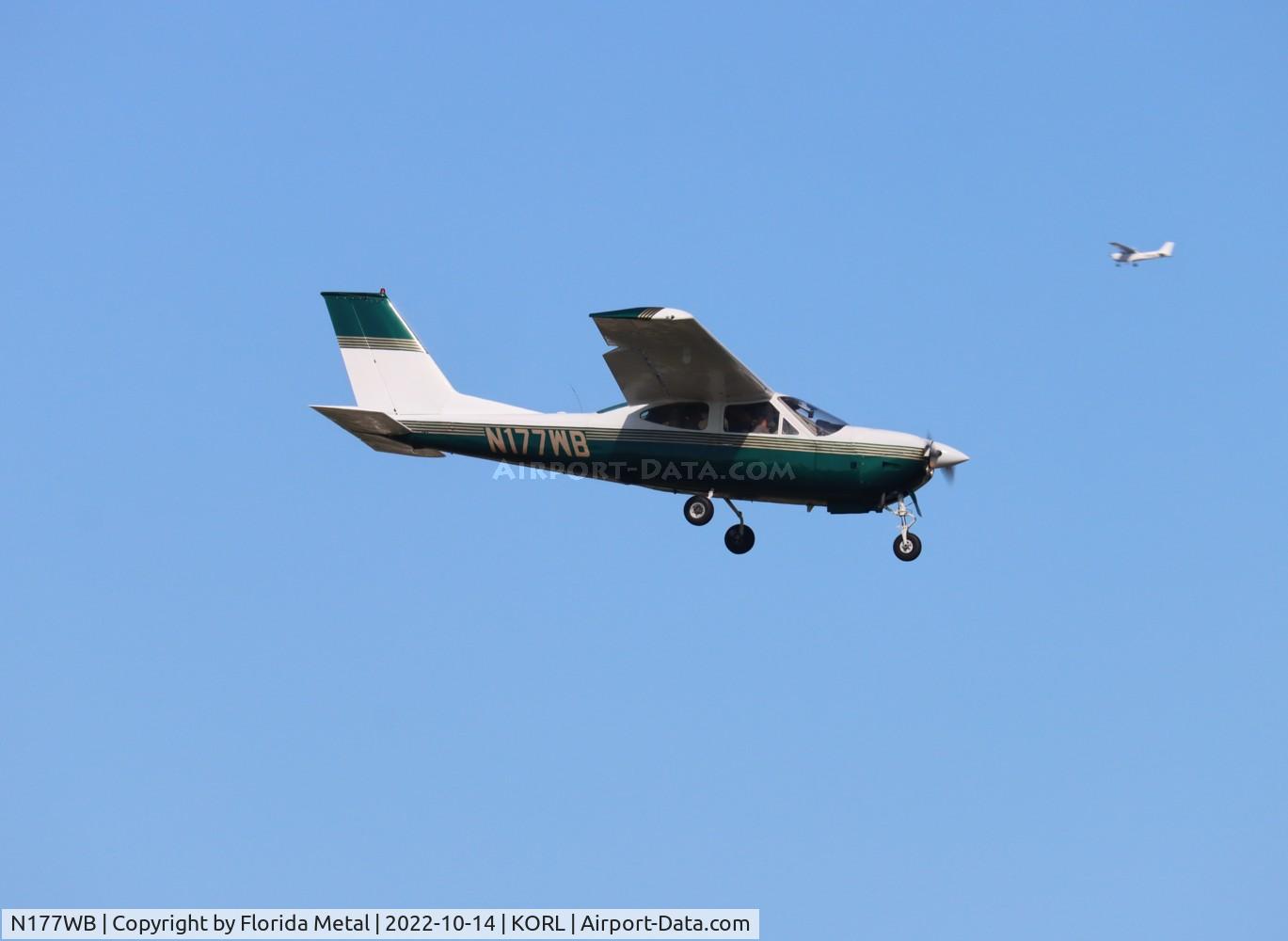 N177WB, 1976 Cessna 177RG Cardinal C/N 177RG0975, ORL 2022
