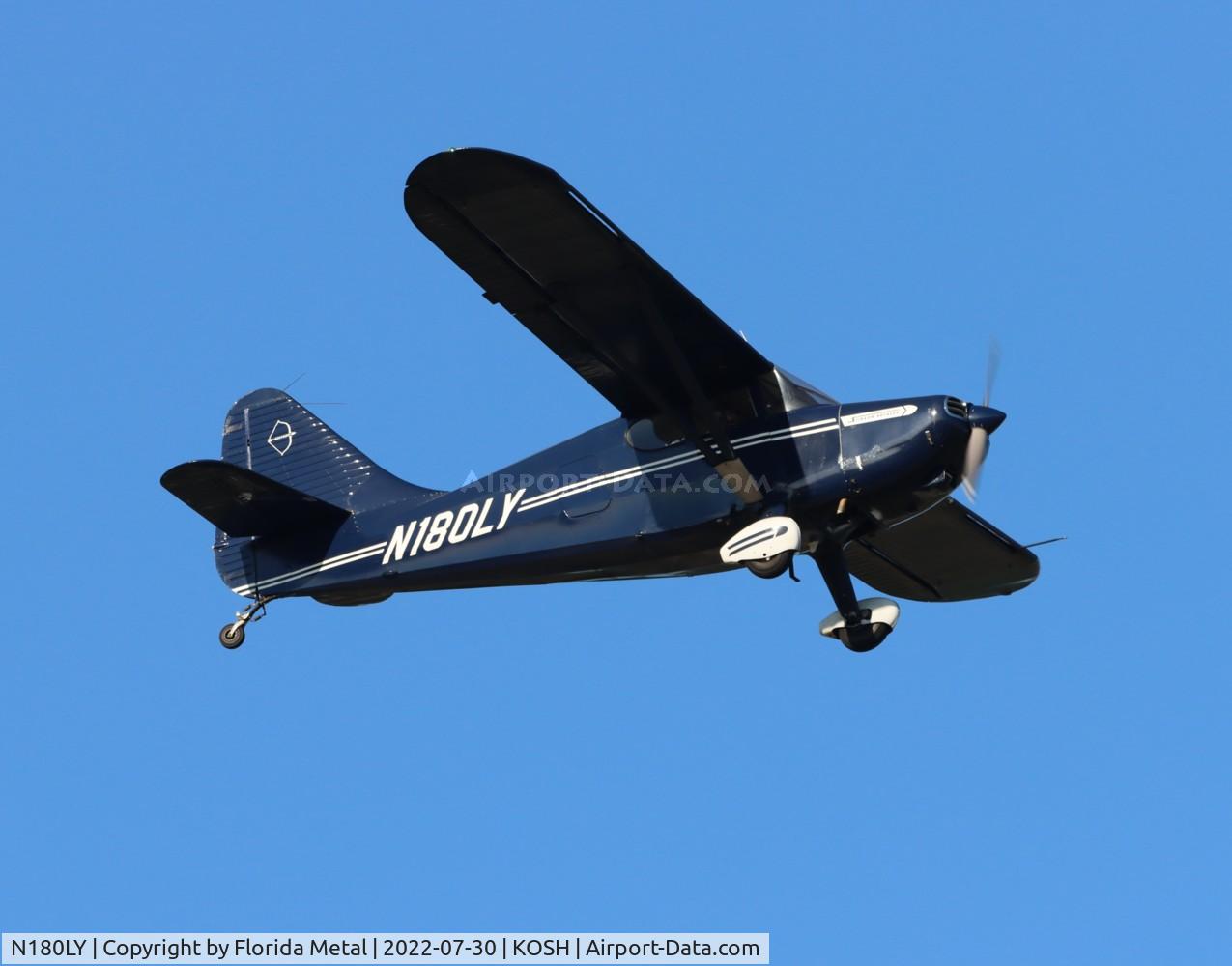 N180LY, 1949 Stinson 108-3 Voyager C/N 108-4486, OSH 2022