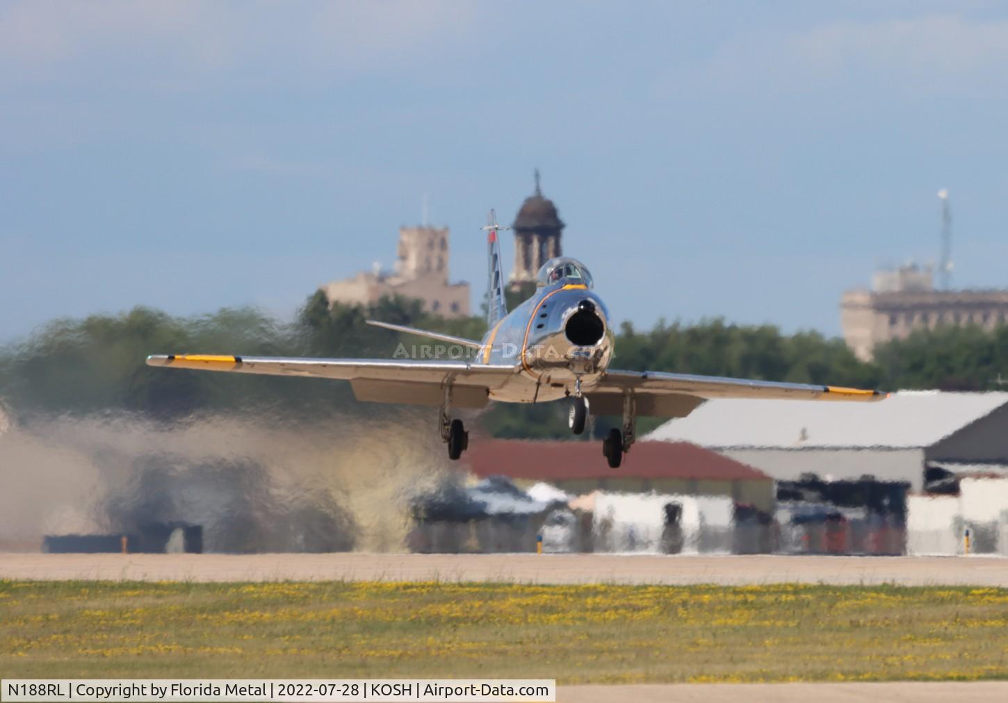 N188RL, 1952 North American F-86F Sabre C/N 191-682, OSH 2022
