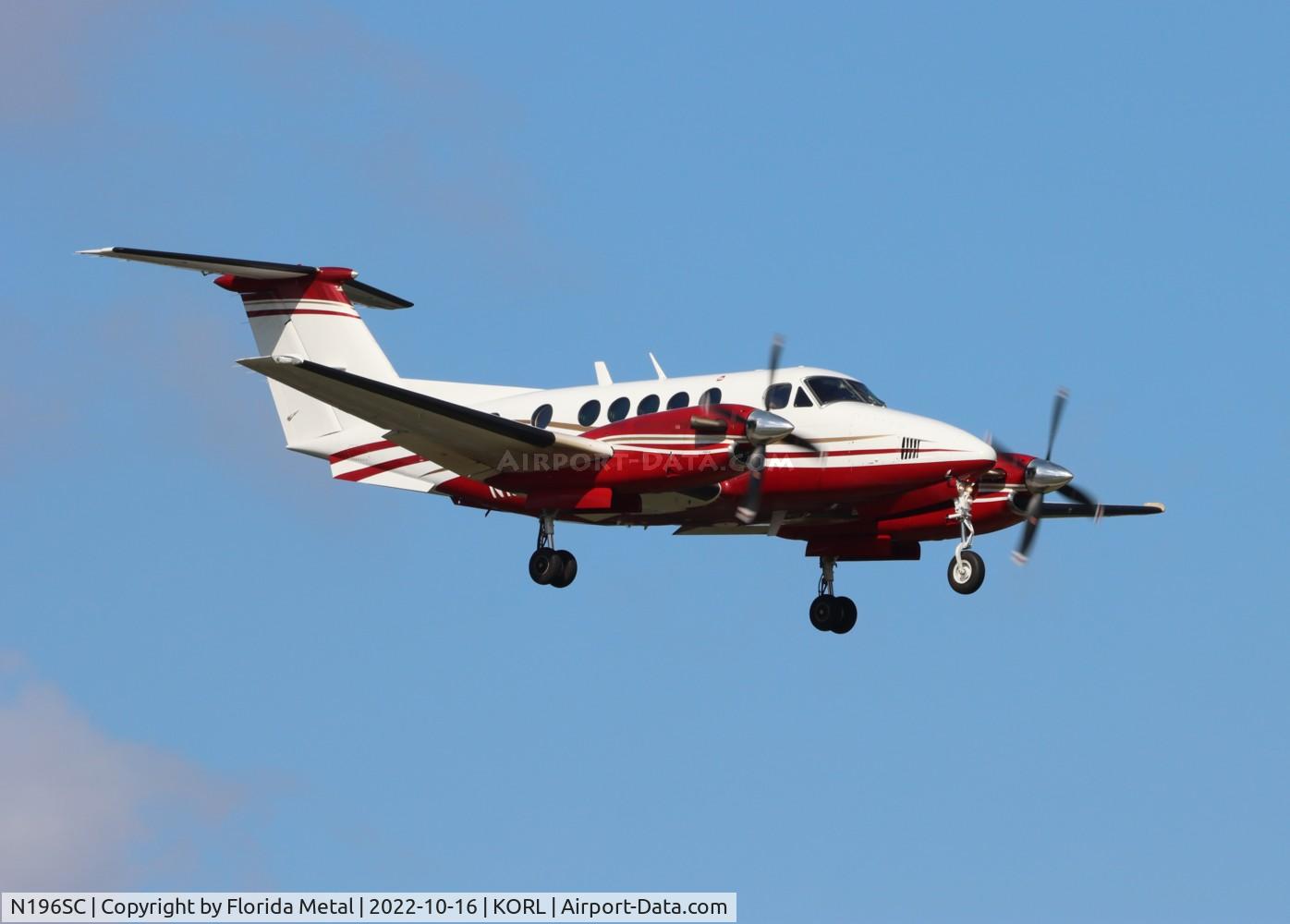 N196SC, 1996 Beech B200 King Air C/N BB-1525, NBAA 2022