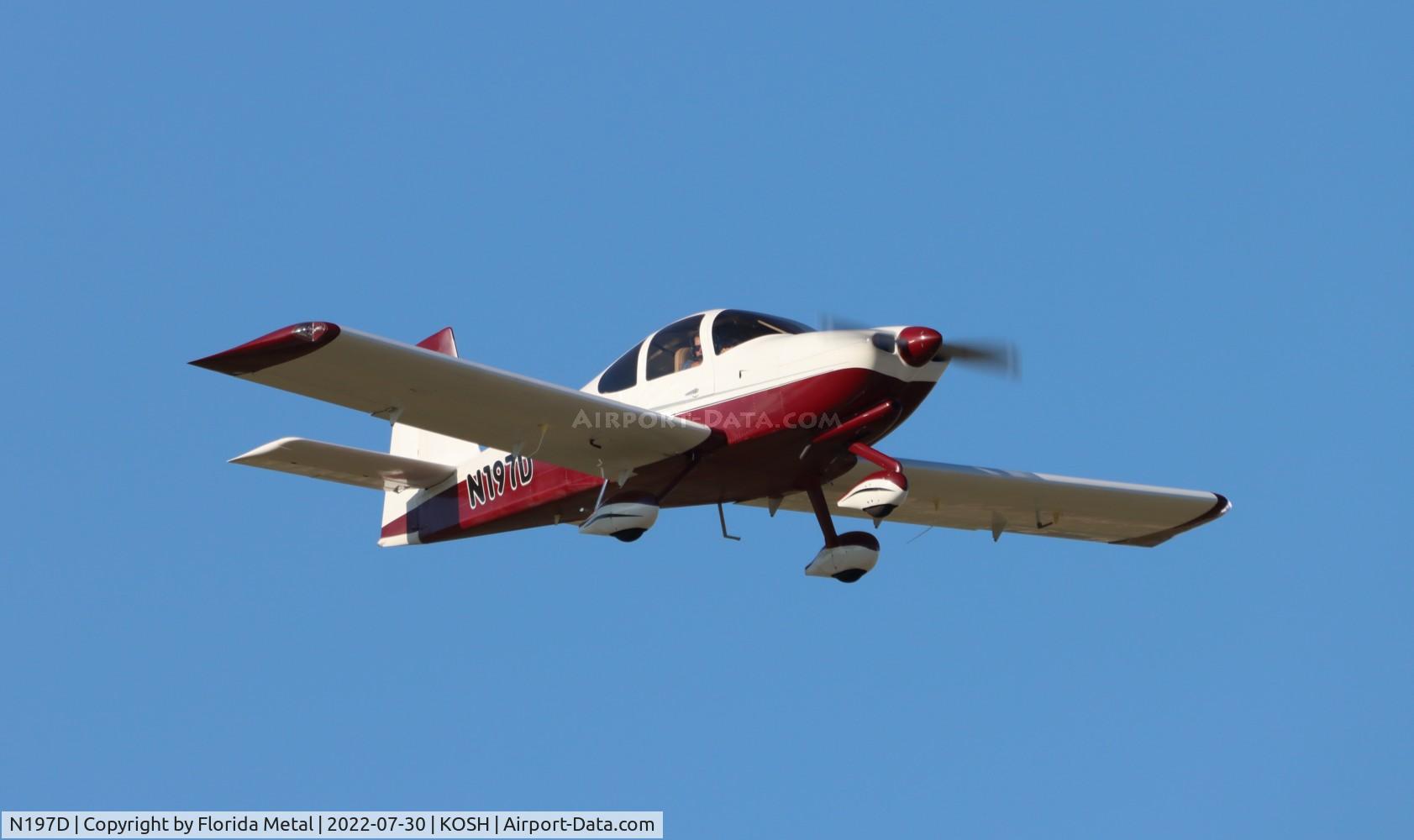 N197D, 2017 Vans RV-10 C/N 40738, OSH 2022