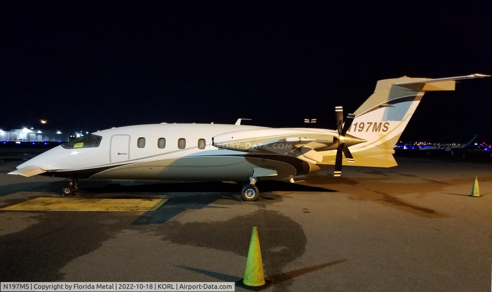 N197MS, 2011 Piaggio P-180 Avanti II C/N 1215, NBAA 2022