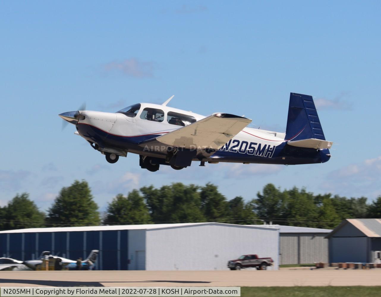 N205MH, Mooney M20J 201 C/N 24-3026, OSH 2022