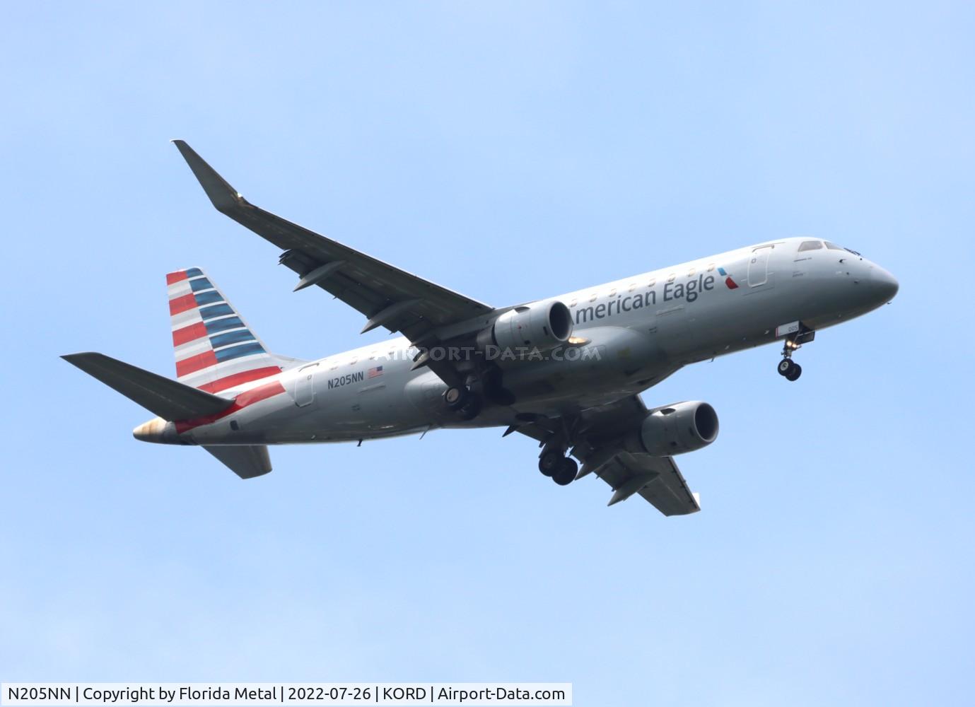N205NN, 2015 Embraer 175LR (ERJ-170-200LR) C/N 17000481, ORD 2022