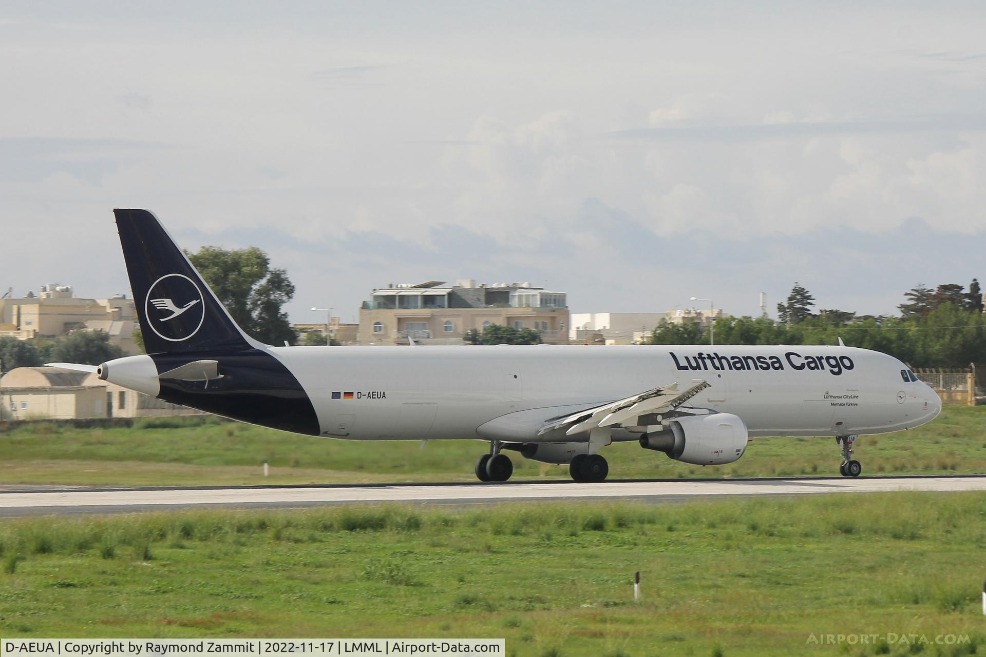 D-AEUA, 2003 Airbus A321-211 C/N 1988, A321 D-AEUA Lufthansa Cargo