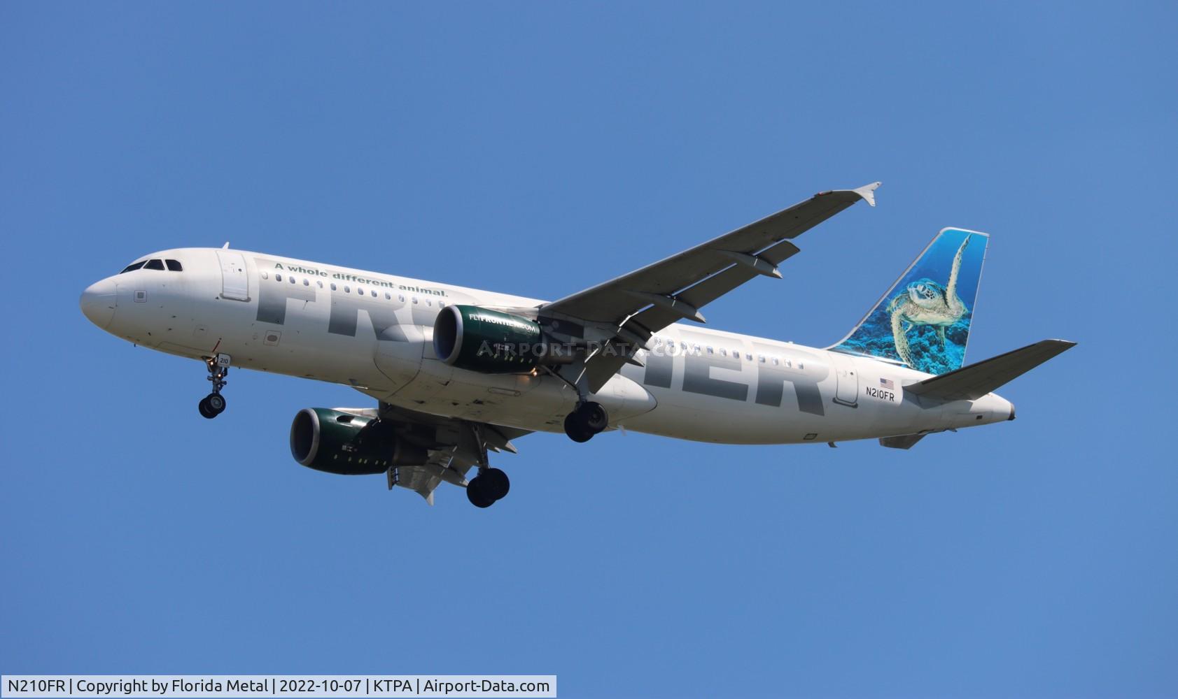 N210FR, 2011 Airbus A320-214 C/N 4668, TPA 2022