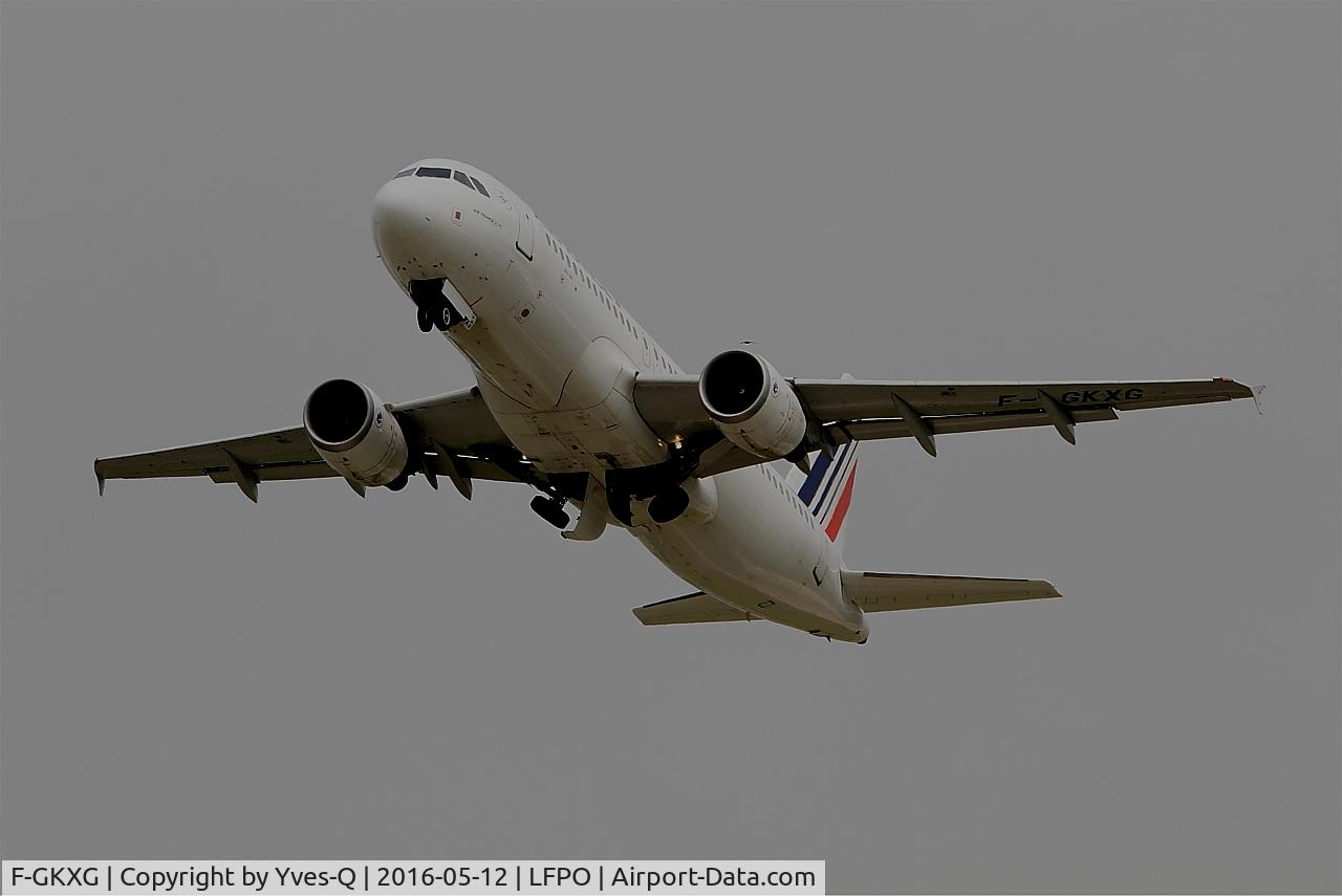 F-GKXG, 2002 Airbus A320-214 C/N 1894, Airbus A320-214, Taking off rwy 26, Paris-Orly airport (LFPO-ORY)