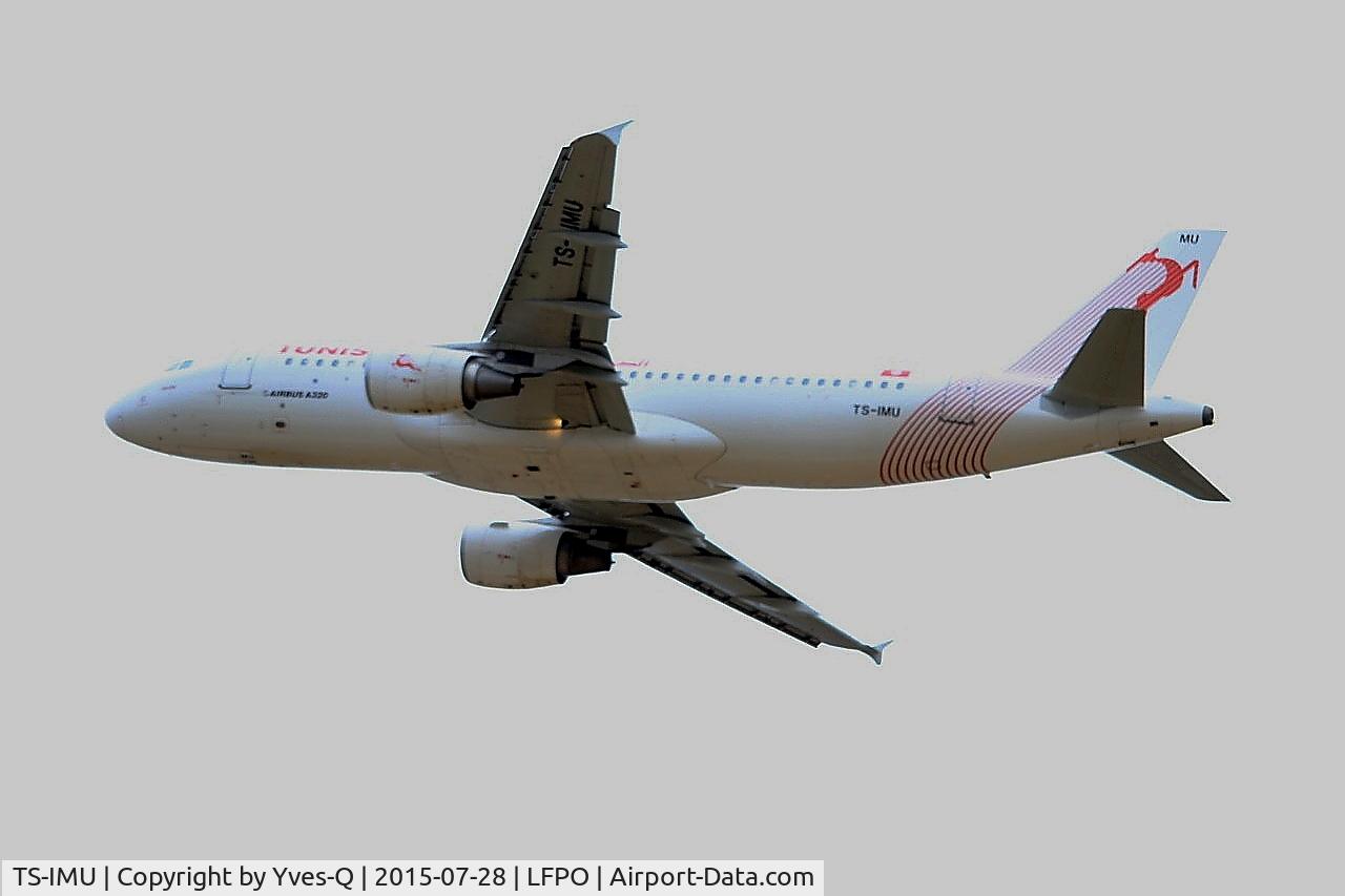 TS-IMU, 2013 Airbus A320-214 C/N 5474, Airbus A320-214, Climbing from rwy 24, Paris-Orly airport (LFPO-ORY)