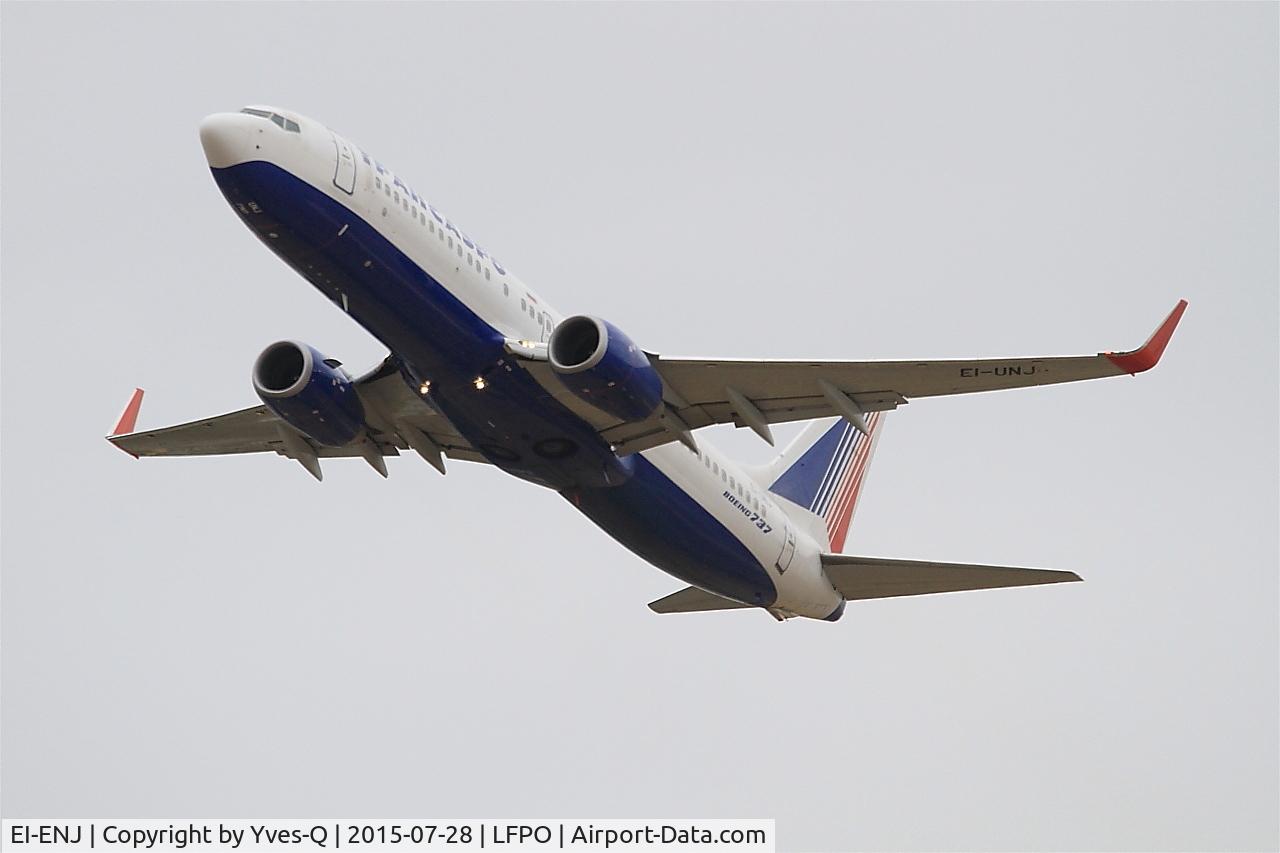 EI-ENJ, 2010 Boeing 737-8AS C/N 40301, Boeing 737-8AS, Taking off rwy 24, Paris-Orly airport (LFPO-ORY)