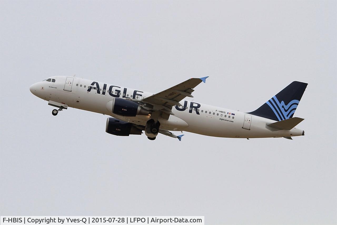 F-HBIS, 2007 Airbus A320-214 C/N 3136, Airbus A320-214, Taking off rwy 24, Paris-Orly airport (LFPO-ORY)