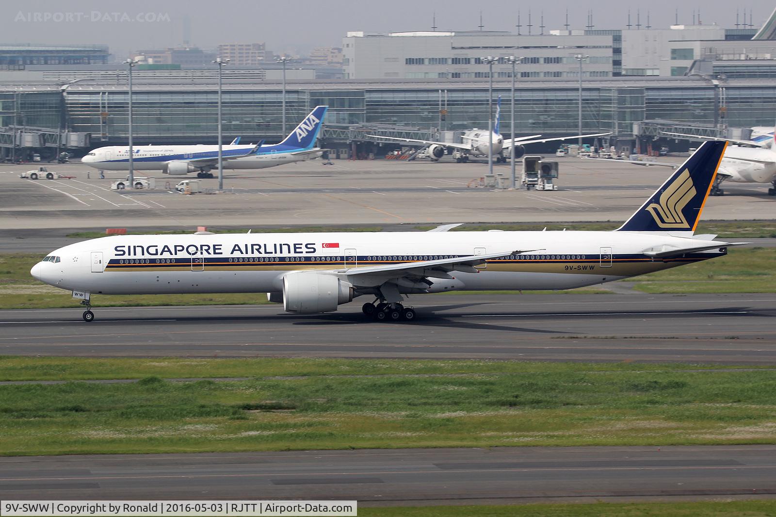 9V-SWW, 2013 Boeing 777-312/ER C/N 42237, at hnd
