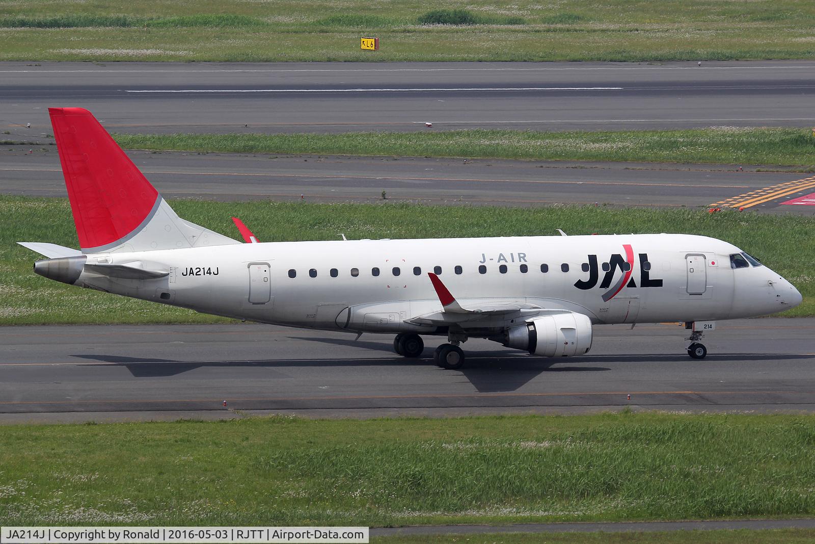 JA214J, 2009 Embraer 170ST (ERJ-170-100ST) C/N 17000295, at hnd