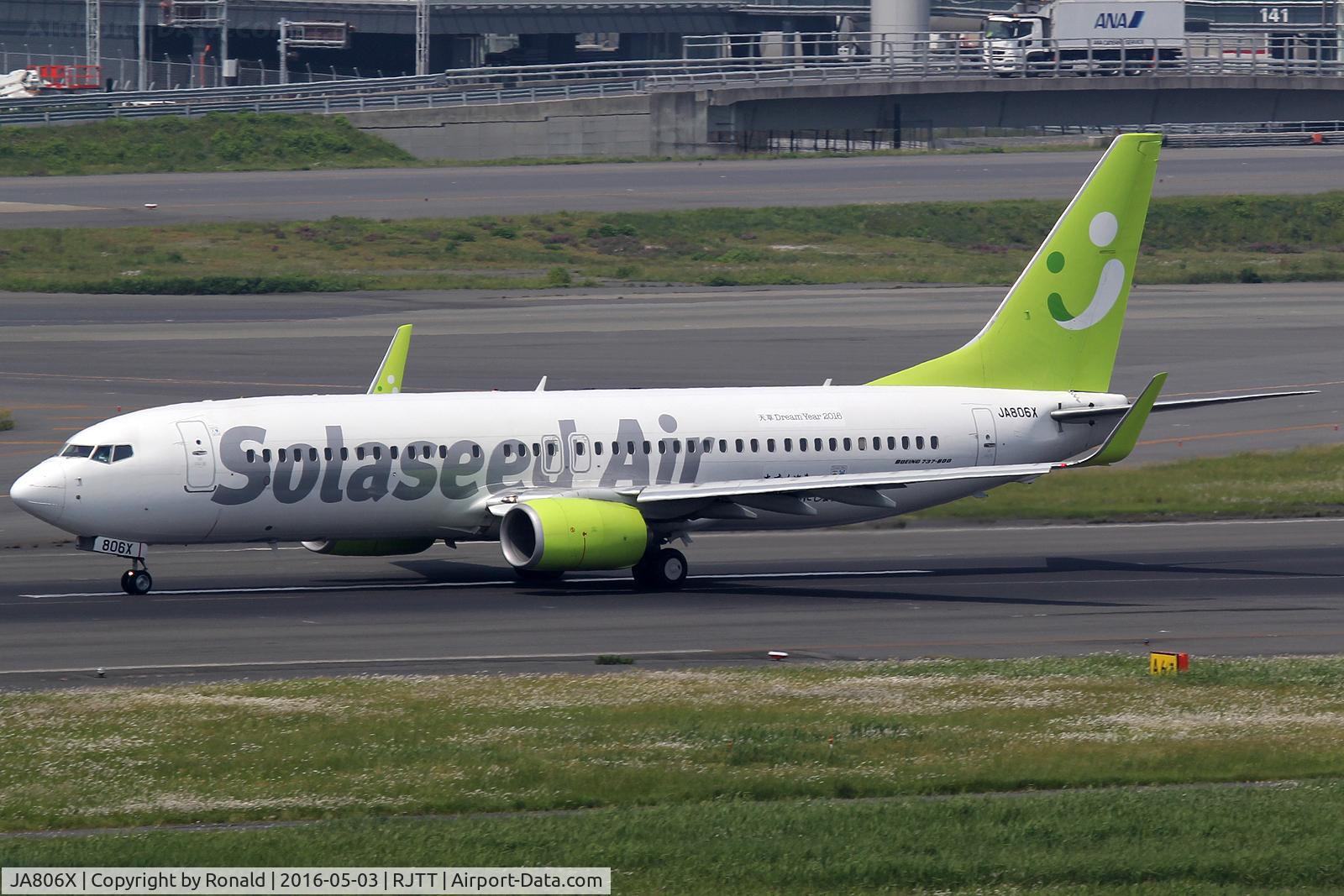 JA806X, Boeing 737-86N C/N 38036, at hnd