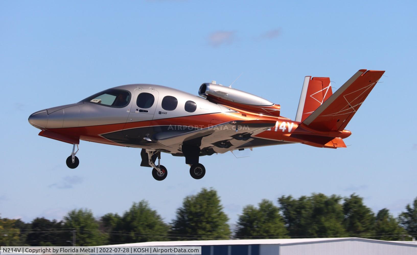 N214V, 2020 Cirrus SF-50 Vision G2 Arrivee C/N 211, OSH 2022