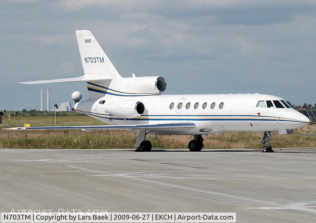 N703TM, 1991 Dassault-breguet Falcon 50 C/N 218, Parked