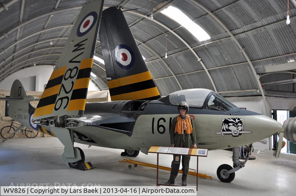 WV826, 1954 Hawker Sea Hawk FGA.6 C/N 6071, Air Museum Malta