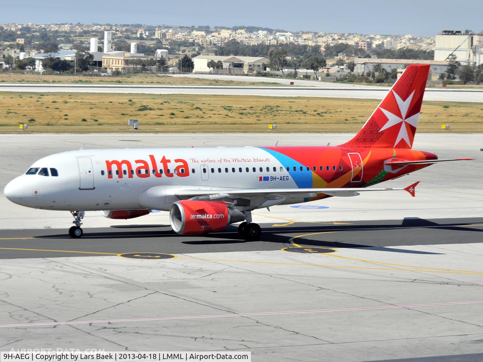 9H-AEG, 2003 Airbus A319-112 C/N 2113, Taxing