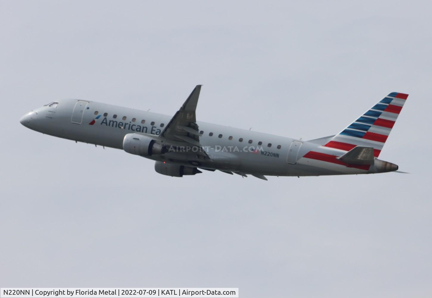 N220NN, 2015 Embraer 175LR (ERJ-170-200LR) C/N 17000523, ATL 2022