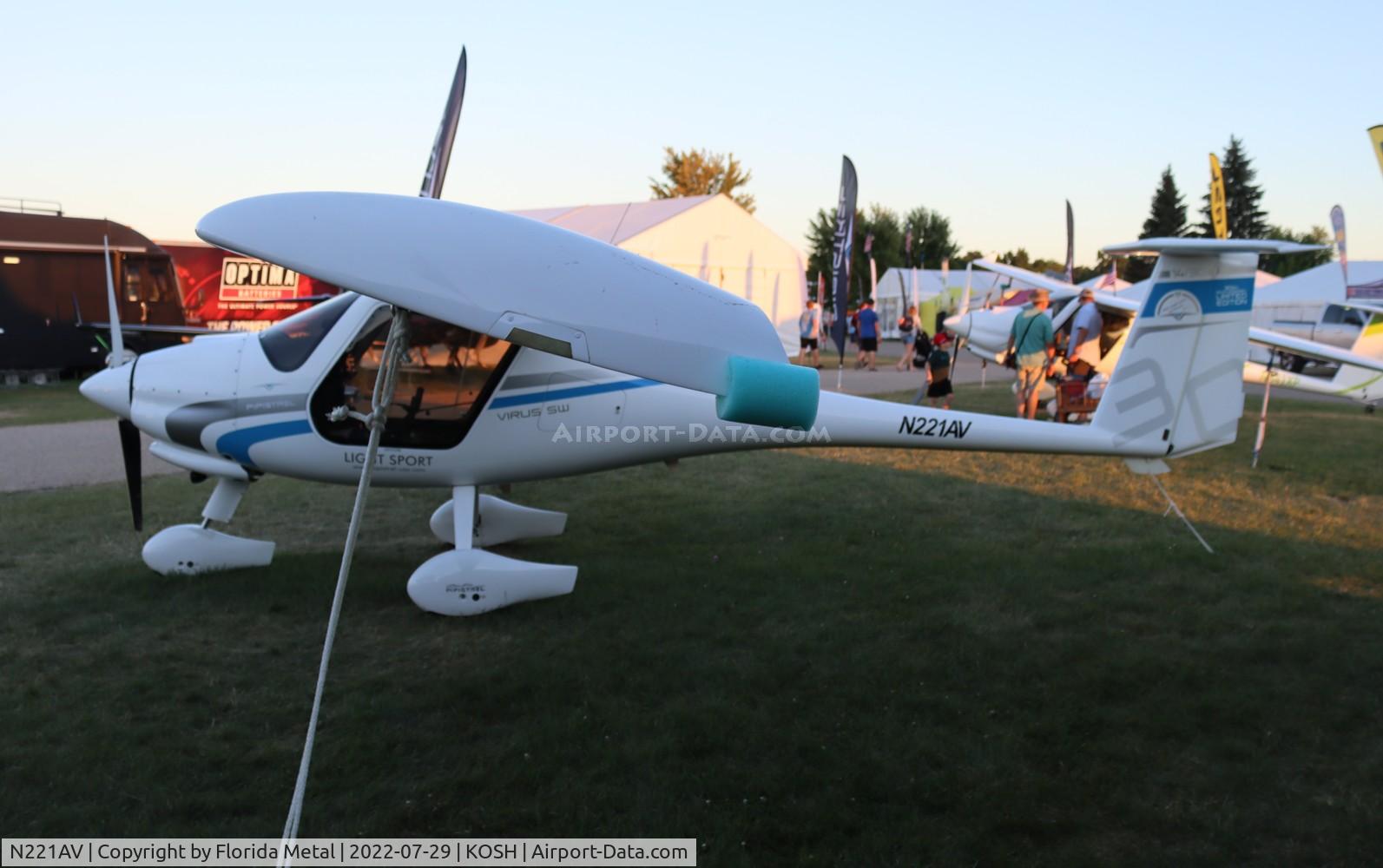 N221AV, 2019 Pipistrel Virus LSA C/N 994 SWN 80 LSA, OSH 2022
