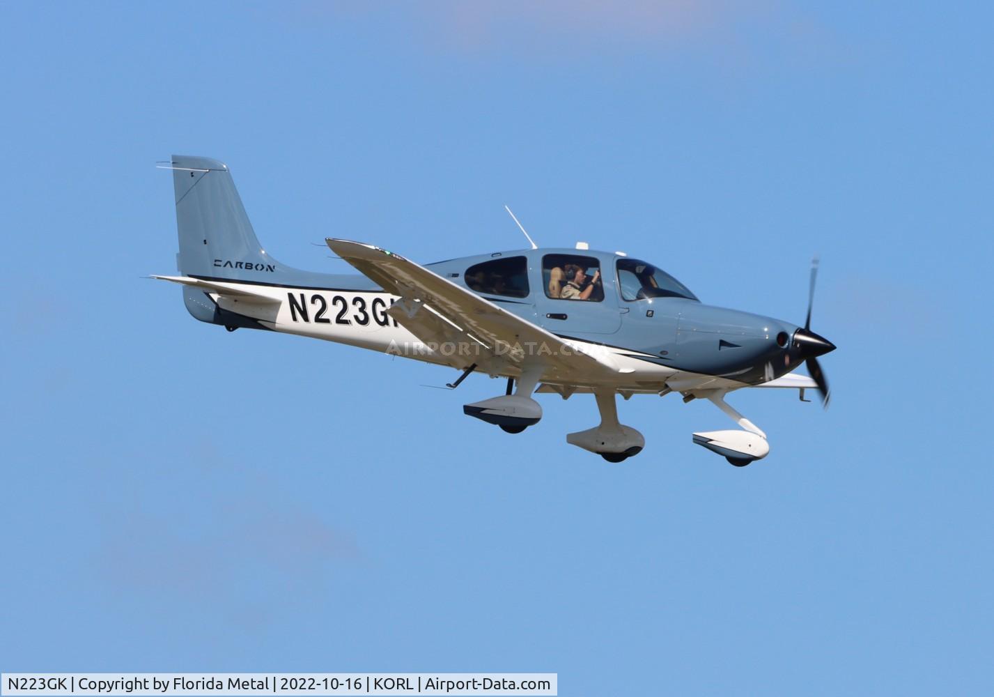 N223GK, 2022 Cirrus SR22 C/N 8764, ORL 2022