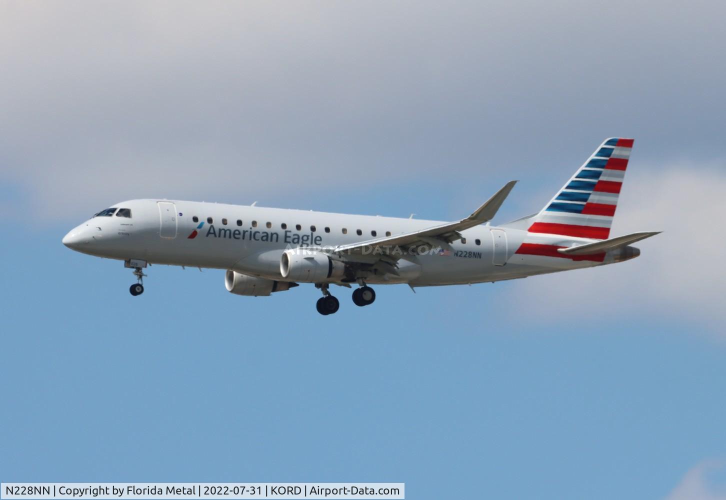 N228NN, 2016 Embraer 175LR (ERJ-170-200LR) C/N 17000545, ORD 2022