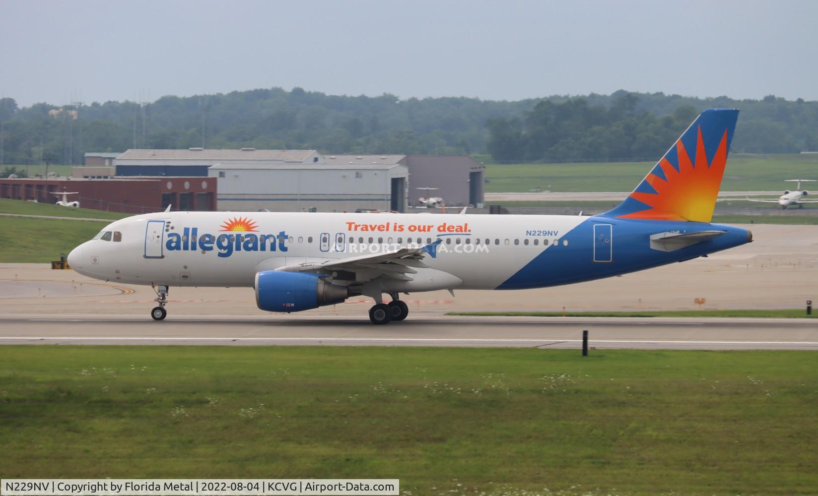 N229NV, 1997 Airbus A320-214 C/N 730, CVG 2022