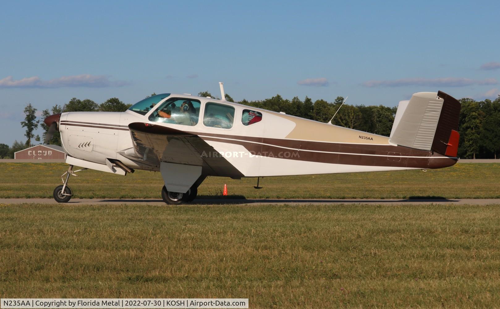 N235AA, 1959 Beech K35 Bonanza C/N D-5967, OSH 2022