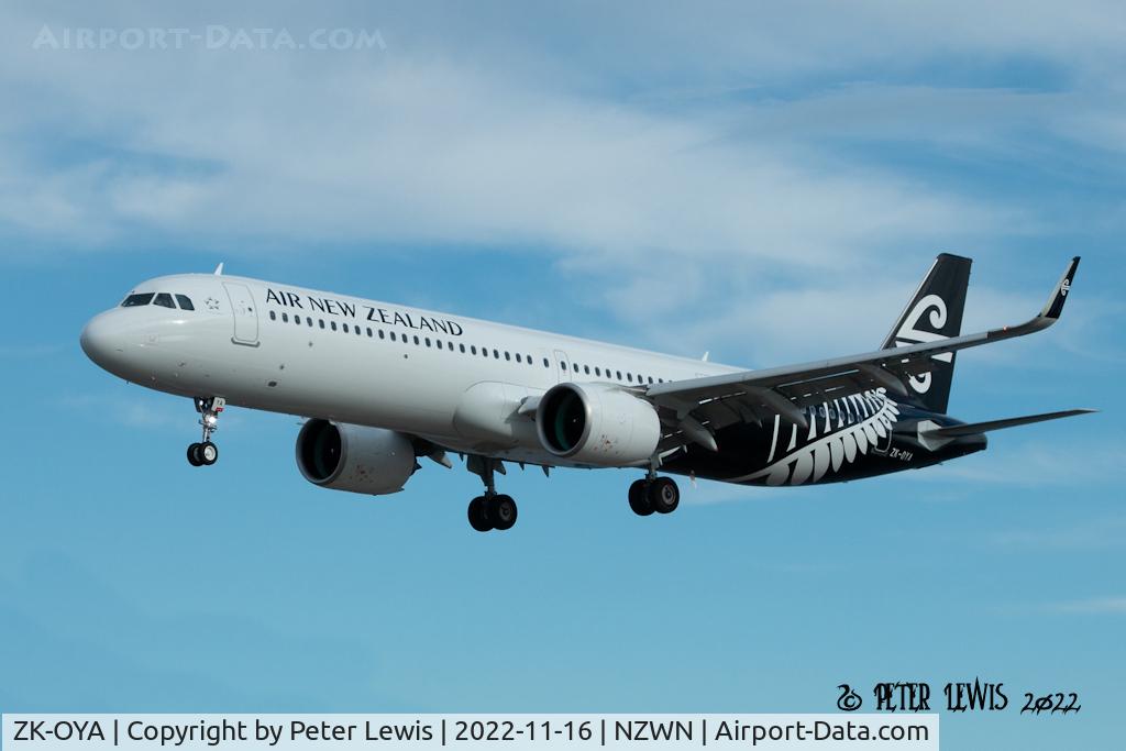 ZK-OYA, 2022 Airbus A321-271NX C/N 10963, Air New Zealand Ltd.