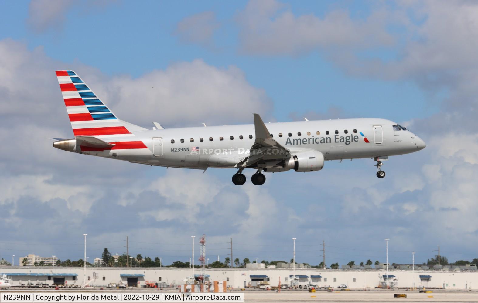N239NN, 2016 Embraer 175LR (ERJ-170-200LR) C/N 17000586, MIA 2022