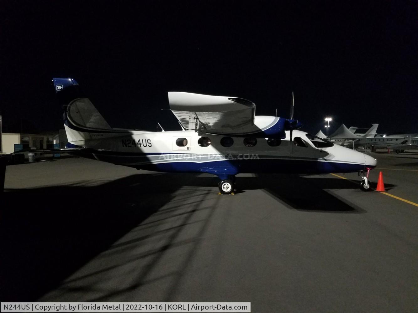 N244US, 2022 Tecnam P2012 Traveller C/N 044/US, NBAA 2022