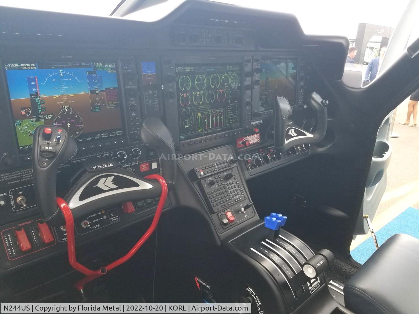 N244US, 2022 Tecnam P2012 Traveller C/N 044/US, NBAA 2022