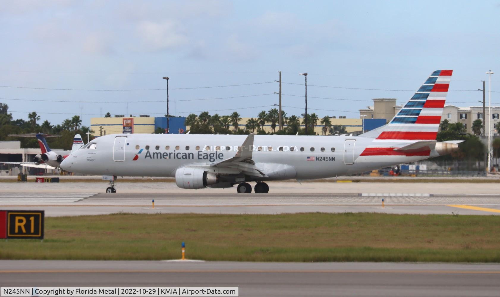 N245NN, 2016 Embraer 175LR (ERJ-170-200LR) C/N 17000614, MIA 2022