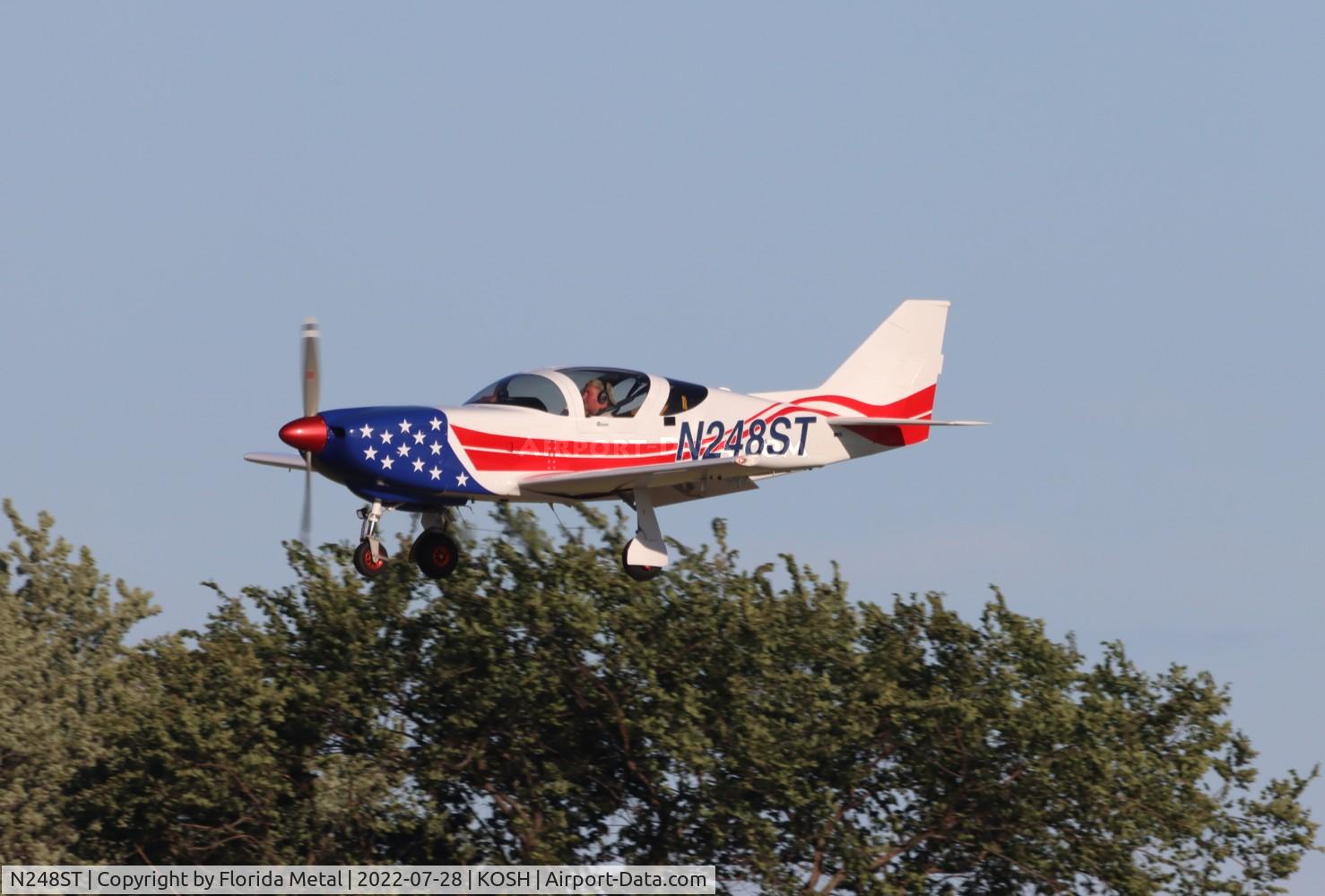 N248ST, Stoddard-Hamilton Glasair Super II RG C/N 001, OSH 2022