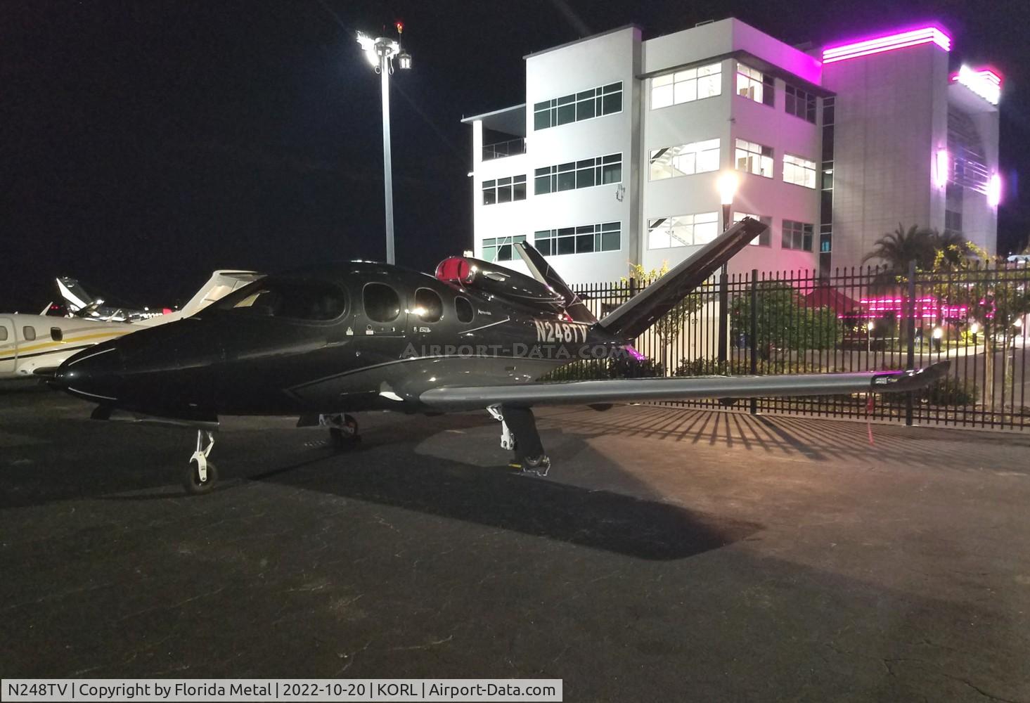 N248TV, 2022 Cirrus SF50 Vision C/N 0364, Vision Jet