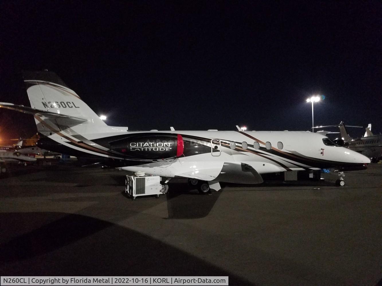 N260CL, 2021 Cessna 680A Citation Latitude C/N 680A0260, NBAA 2022