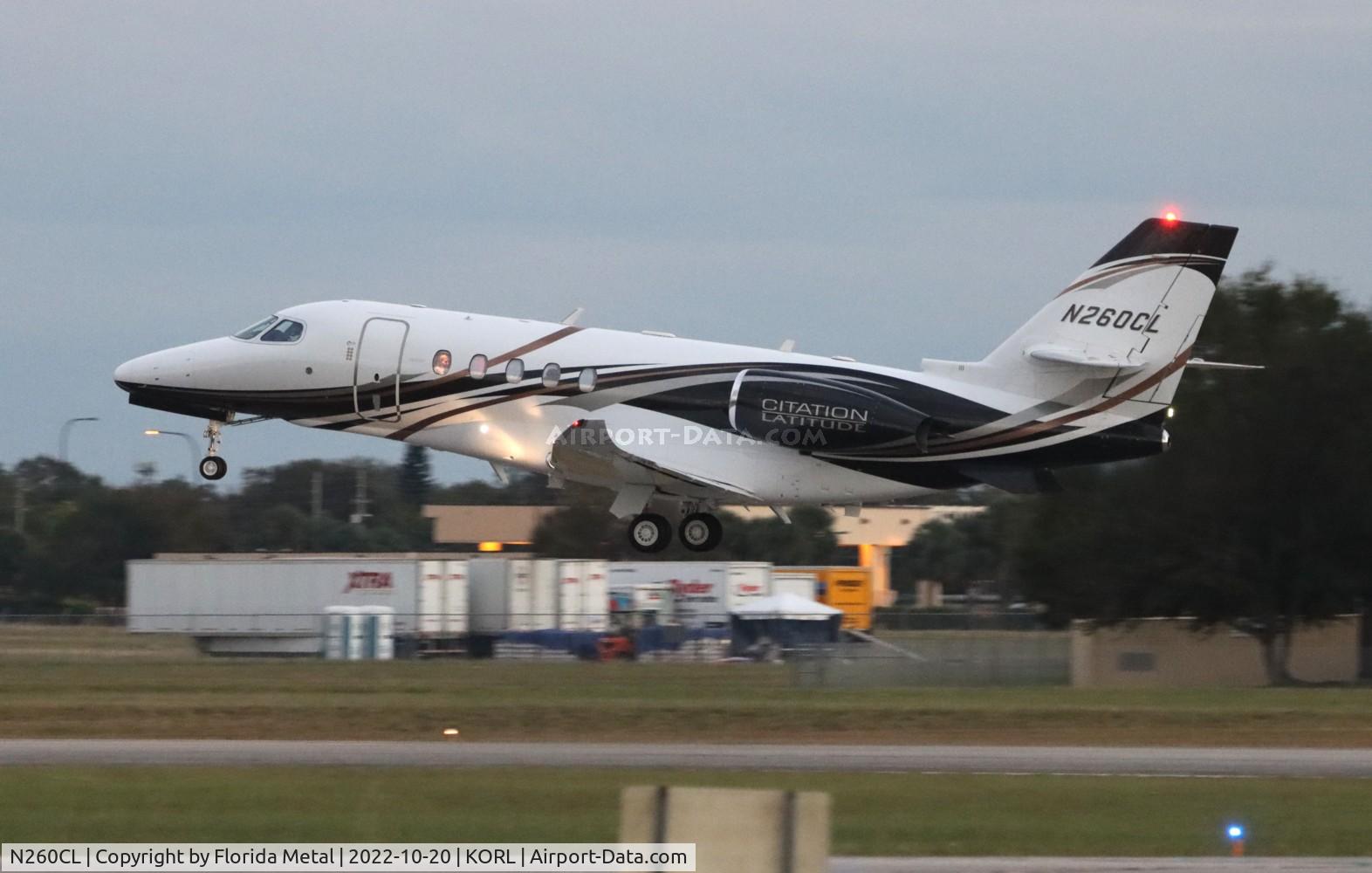 N260CL, 2021 Cessna 680A Citation Latitude C/N 680A0260, NBAA 2022