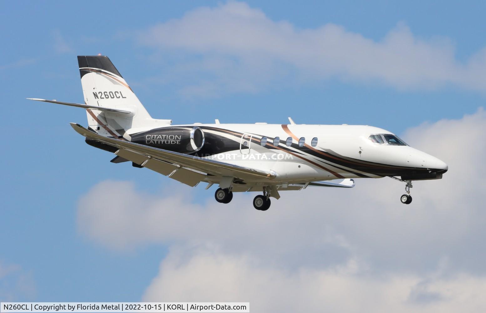 N260CL, 2021 Cessna 680A Citation Latitude C/N 680A0260, Citation Latitude