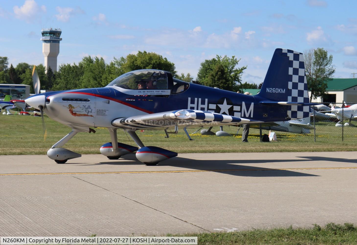 N260KM, 2015 Vans RV-7A C/N 70802, OSH 2022
