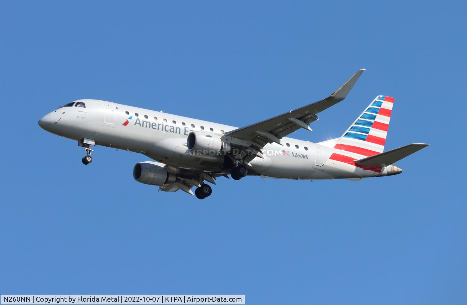 N260NN, 2017 Embraer 175LR (ERJ-170-200LR) C/N 17000699, TPA 2022
