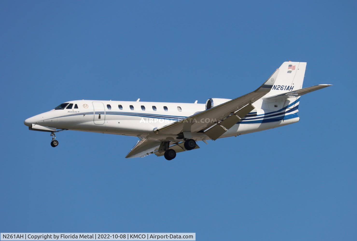 N261AH, 2009 Cessna 680 Citation Sovereign C/N 680-0261, MCO 2022