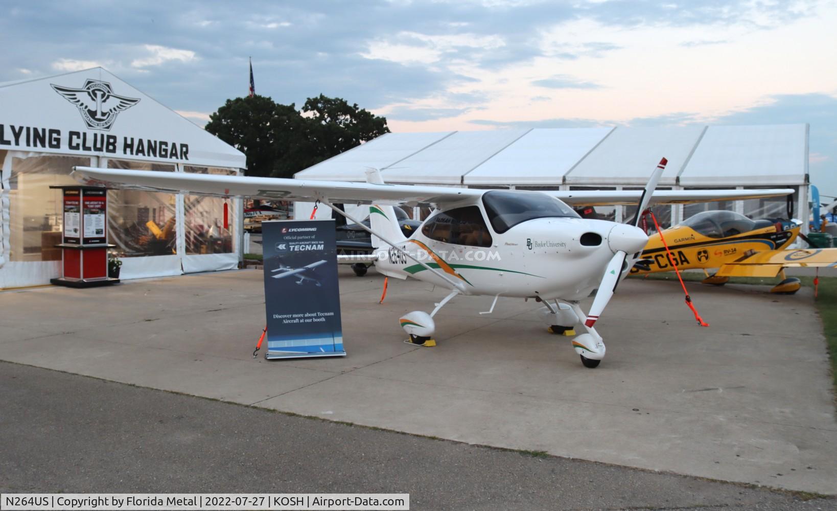 N264US, 2021 Tecnam P-2010 C/N 164/US, OSH 2022