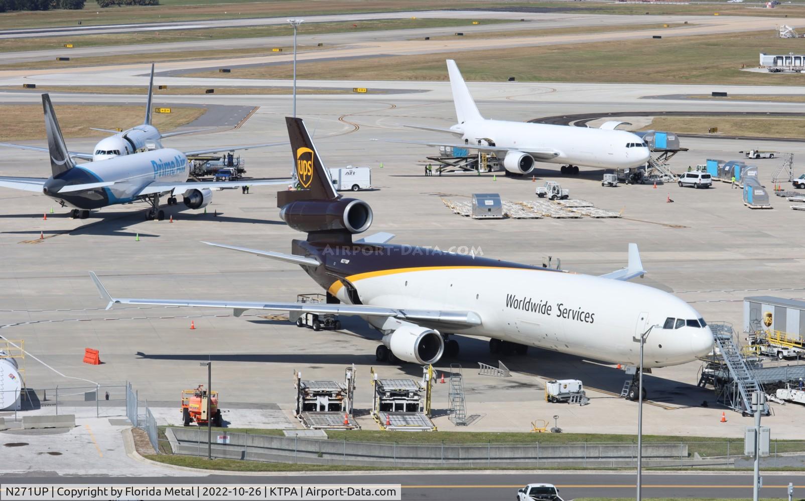 N271UP, 1993 McDonnell Douglas MD-11F C/N 48572, TPA 2022