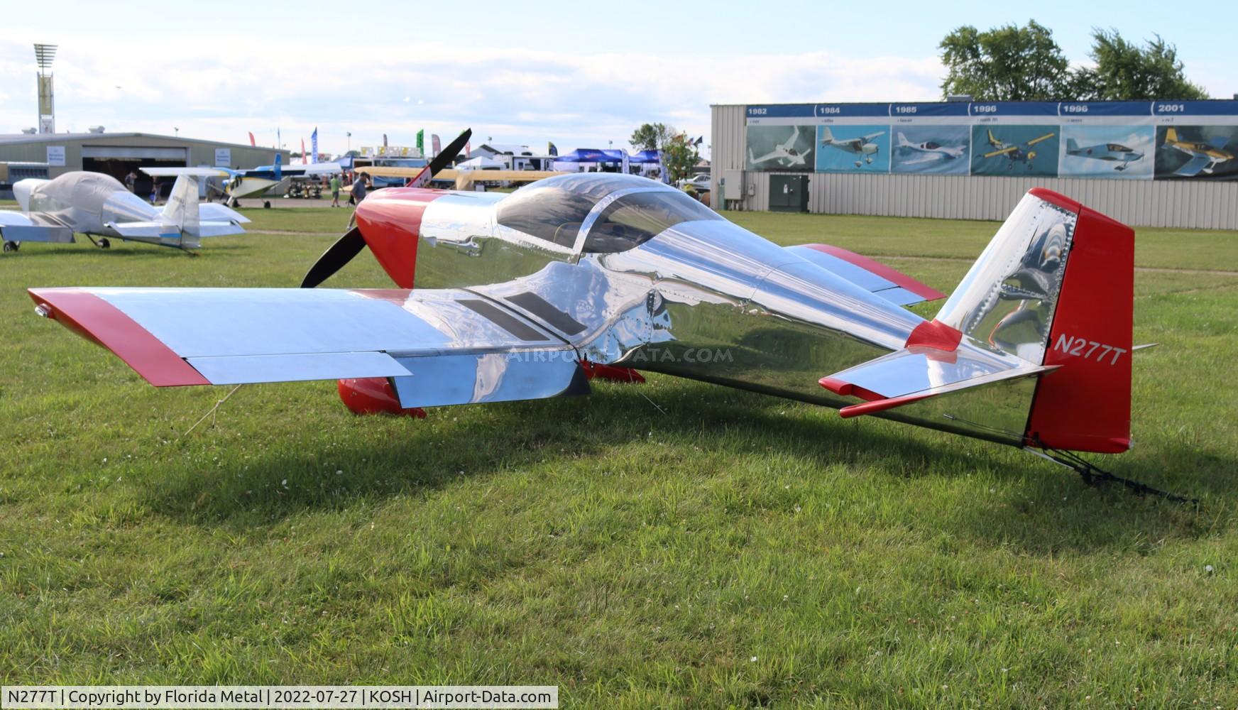 N277T, 1998 Vans RV-6 C/N 24025-1, OSH 2022