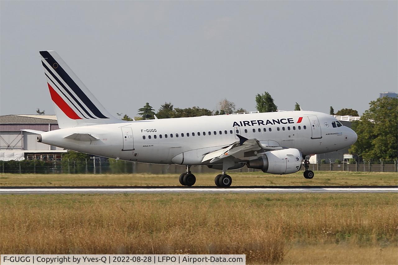 F-GUGG, 2004 Airbus A318-111 C/N 2317, Airbus A318-111, Landing rwy 06, Paris-Orly airport (LFPO-ORY)
